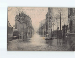 IVRY SUR SEINE : Inondation 1910, Rue Victor Hugo - Très Bon état - Ivry Sur Seine