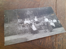 MUELLROSE - 1912 - FRAUEN - JUNGE DAMEN Auf Und Um ESEL KARREN - An FRAEULEIN IDA VOIGT In BACHSTADT ARNSTADT - Lugares