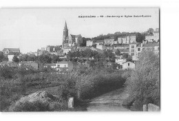 ANGOULEME - Faubourg Et Eglise Saint Ausone - Très Bon état - Angouleme
