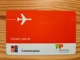 Prepaid Phonecard Portugal, PT, TAP - Portugal