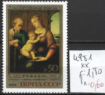 RUSSIE 4981 ** Côte 1.80 € - Unused Stamps