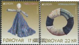 Denmark - Faroe Islands 836-837 (complete Issue) Unmounted Mint / Never Hinged 2015 Toys - Féroé (Iles)