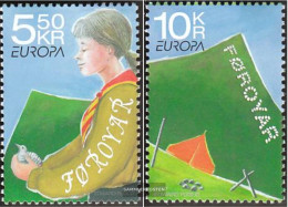 Denmark - Faroe Islands 607-608 (complete Issue) Unmounted Mint / Never Hinged 2007 Europe: Scouts - Faroe Islands