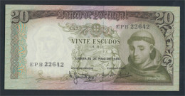 Portugal Pick-Nr: 167b Bankfrisch 1964 20 Escudos (9855671 - Portogallo