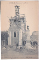 51 - BEINE - BEINE-NAUROY MARNE - MONUMENT AUX MORTS - RECONSTRUCTION DU CLOCHER DE L'EGLISE - Other & Unclassified