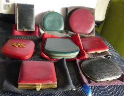 Lot 8 Poudriers Cuir - Accessoires