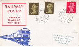 GB Engeland 1969 Railway Cover - Eisenbahnen