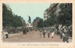 75 - PARIS _S28506_  Rue Du Temple Place De La République - Other & Unclassified