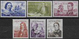 1963-65 Australia Navigatori 6v. MNH SG. 355/60 - Sonstige & Ohne Zuordnung