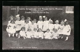 AK Clacton-on-Sea, John Groom`s Crippleage And Flower Girls Mission, Baby Orphan Girls  - Autres & Non Classés