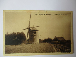 Cpa...Penestin...(Morbihan)...le Moulin De Ker-Joyeux... - Pénestin