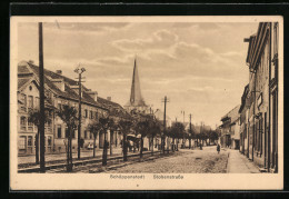 AK Schöppenstedt, Blick In Die Stobenstrasse, Pferdekutsche  - Sonstige & Ohne Zuordnung