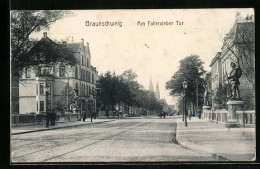 AK Braunschweig, Strassenpartie Am Fallersleber Tor  - Braunschweig