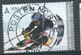 NORVEGE - Obl - 2008 - YT N° 1646 - 100e Anniv De La Federation Norvegienne De Ski - Gebruikt