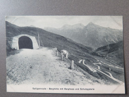 MONTESPLUGA - SPLÜGEN - SPLÜGENROUTE - BERGHÖHE MIT BERGHAUS UND SCHUTZGALERIE - Sondrio