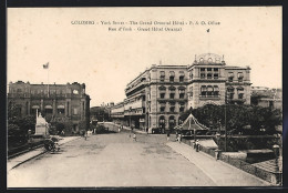 AK Colombo, York Street, The Grand Oriental Hotel, P. & O. Office  - Sri Lanka (Ceylon)