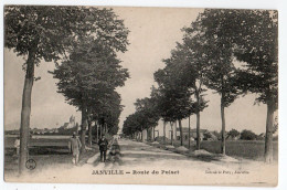 JANVILLE * EURE & LOIR * ROUTE DE PUISET * Lib.Paty - Other & Unclassified