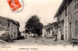 AUBREVILLE  -  Rue Basse  -  Animation - Other & Unclassified