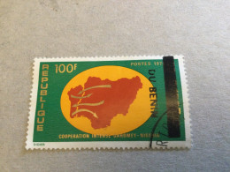 TIMBRE OBLITÉRÉ SURCHARGE DU DAHOMEY - Benin – Dahomey (1960-...)