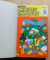 MIKIJEV ALMANAH 12 Numbers Bound 67 - 78, Vintage Comic Book Yugoslavia Yugoslavian Mickey Mouse Disney Comics - Cómics & Mangas (otros Lenguas)