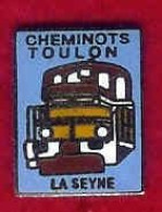 @@ SNCF Train Motrice Locomotive Cheminots Toulon - La Seyne Sur Mer Var PACA (1.5x1.8) EGF @@sn28b - Transport Und Verkehr