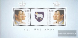 Denmark - Faroe Islands Block17 (complete Issue) Unmounted Mint / Never Hinged 2004 Wedding Frederik And Mary - Isole Faroer