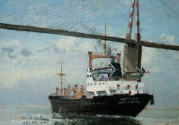 CPM - St NAZAIRE - Cargo "Le Nautilus" Illustration Edmond Bertreux - Edition Asso. - Handel