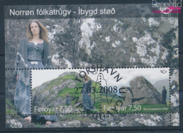 Dänemark - Färöer Block22 (kompl.Ausg.) Gestempelt 2008 NORDEN - Nordische Mythen (10400823 - Faroe Islands