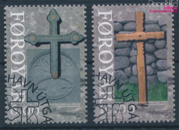 Dänemark - Färöer 657-658 (kompl.Ausg.) Gestempelt 2008 Alte Kreuze (10400663 - Faroe Islands