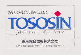 JAPAN - Tososin Magnetic Phonecard - Japon
