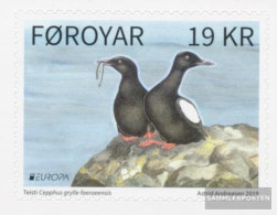 Denmark - Faroe Islands 957 (complete Issue) Unmounted Mint / Never Hinged 2019 Birds - Isole Faroer