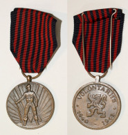 Médaille-BE-115_Décorations De Guerre-Volontaire De Guerre 40-45_WW2_20-30 - Bélgica