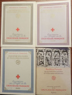 France Carnets Croix-Rouge 1957, 1958, 1959 Et 1960 Neufs **. TB - Red Cross