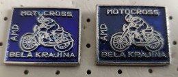 Motocross Club AMD Bela Krajina  Motorbike, Motorcycle Slovenia Ex Yugoslavia Pins - Motorbikes