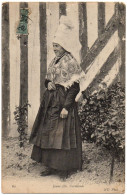 CPA Folklore. 60. Jeune Fille Normande - ND Phot - Costumes