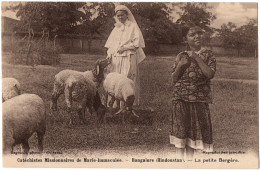 CPA INDE - BANGALORE (Hindoustan)- La Petite Bergère - Catéchistes Missionnaires De Marie Immaculée - Indien