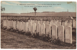 CPA 02 - SISSONNE (Aisne) - 7. L'entretien Des Tombes Des Héros Anglais - Ed. Janot - Sissonne