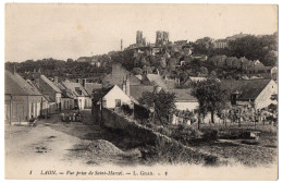 CPA 02 - LAON (Aisne) - 1. Vue Prise De Saint-Marcel - Ed. L. Gras - Laon