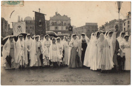 CPA 60 - BEAUVAIS (Oise) - 13.  Fêtes De Jeanne Hachette : Confrérie Du Sacré-Coeur - ND Phot - Beauvais