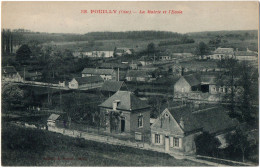 CPA 60 - POUILLY (Oise) -236. La Mairie Et L'Ecole - Ed. J. Brard - Other & Unclassified