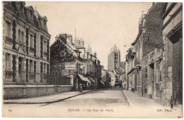 CPA 60 - NOYON (Oise) - 69. La Rue De Paris - ND Phot - Noyon