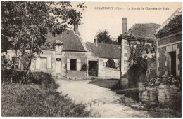 CPA 60 - GIRAUMONT (Oise) - La Rue De La Chaussée-de-Nesles - Ed. Bourson - Otros & Sin Clasificación