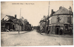 CPA 60 - GUISCARD (Oise) - Rue De Noyon (Boutique "Le Familistère") - Ed. Combier - Guiscard