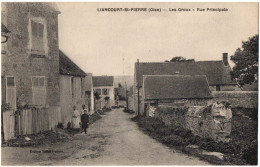 CPA 60 - LIANCOURT-ST-PIERRE (Oise) - Les Groux - Rue Principale - Ed. Vandenhove - Liancourt