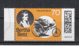 Deutschland BRD **  3829 Berta Benz   Neuausgabe 2.5.2024 - Unused Stamps