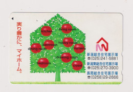 JAPAN - Tree House Magnetic Phonecard - Giappone