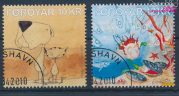 Dänemark - Färöer 698-699 (kompl.Ausg.) Gestempelt 2010 Europa: Kinderbücher (10400835 - Faroe Islands