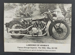 Moto LAWRENCE OF ARABIA'S Famous Brough Superior 1932 - Motorbikes