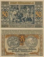 Mühlberg Notgeld: 903.1 A) 50 PF Notgeldschein The StAdt Mühlberg Uncirculated 1921 50 Pfenning Mühlberg - Oostenrijk