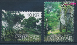 Dänemark - Färöer 722-723 (kompl.Ausg.) Gestempelt 2011 Europa: Der Wald (10400847 - Faroe Islands